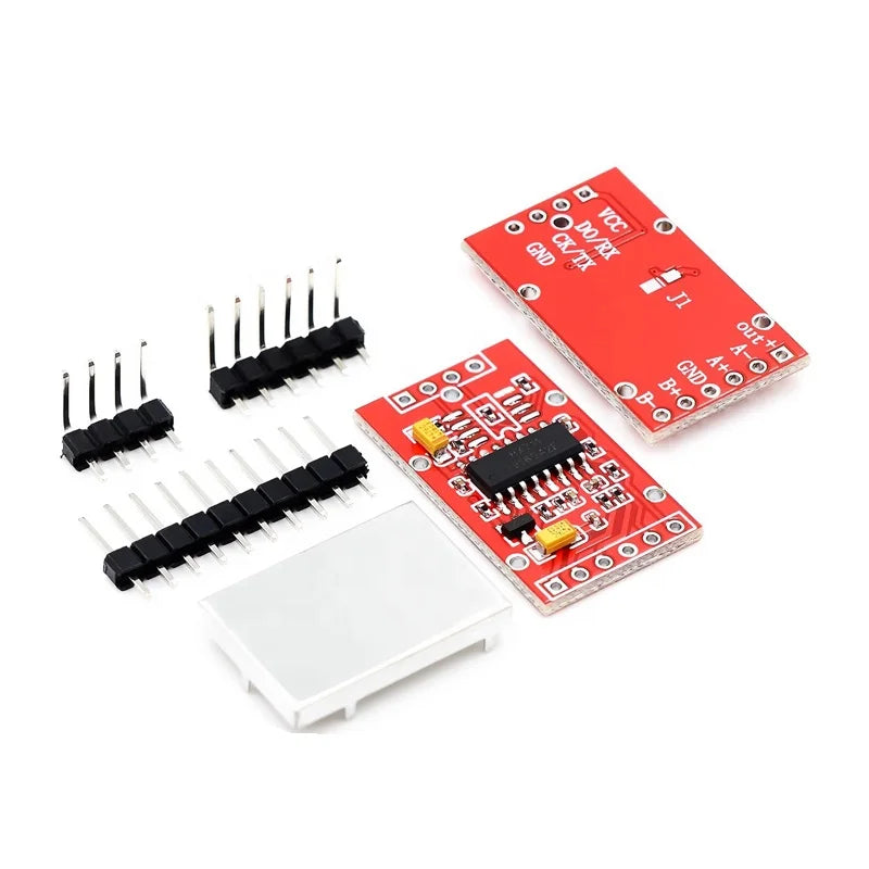 HX711 Dedicated AD Module for Weighing Sensors Force Measurement Module Dual-channel 24-bit Analog-to-digital Conversion